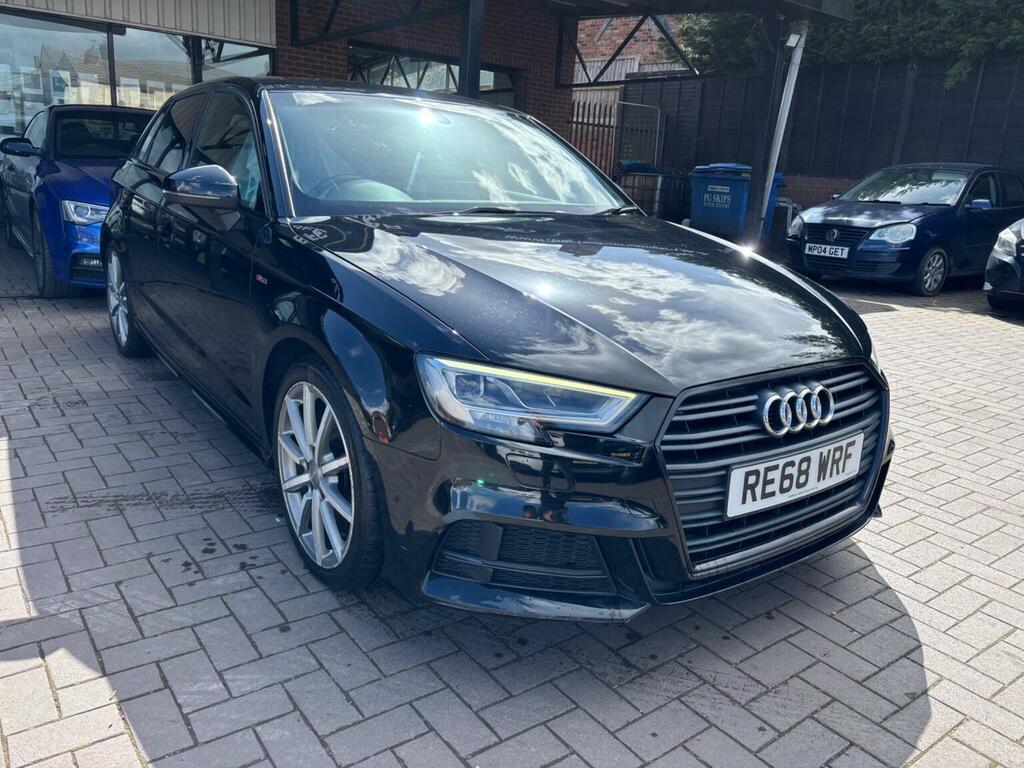Audi A3 1.0 Tfsi 30 Black Edition Sportback Euro 6 Ss 5 RE68WRF Black #5