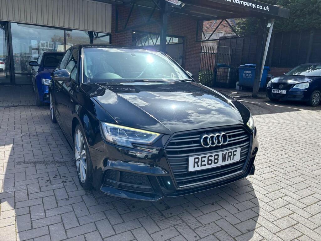 Audi A3 1.0 Tfsi 30 Black Edition Sportback Euro 6 Ss 5 RE68WRF Black #6
