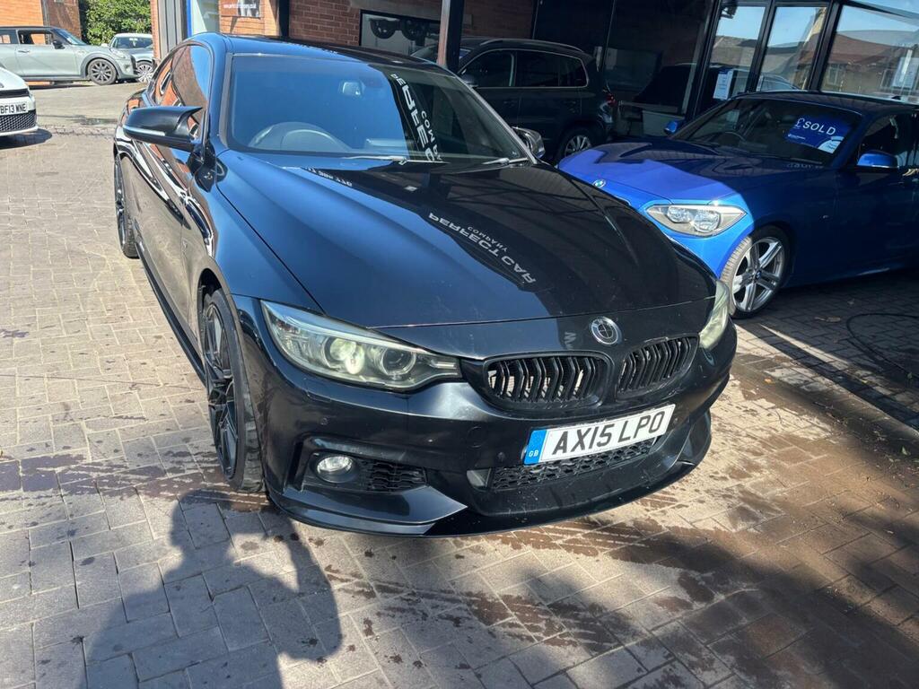 BMW 4 Series 3.0 435D M Sport Xdrive Euro 6 Ss 201 AX15LPO Black #4
