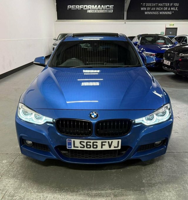 BMW 3 Series 340I M Sport Touring Blue #2