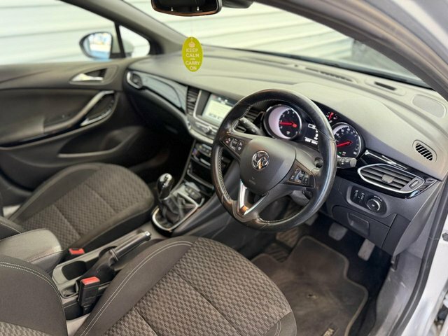 Vauxhall Astra 2017 1.4I Turbo Sri VX Line Hatchback M PK17ZCJ Silver #3