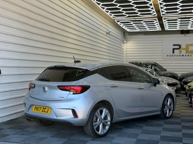 Vauxhall Astra 2017 1.4I Turbo Sri VX Line Hatchback M PK17ZCJ Silver #2