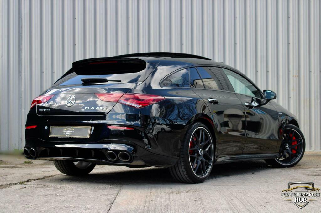 Mercedes-Benz CLA Class Estate 2.0 Cla45 Amg S Plus Shooting Brake 8G-dct Black #4