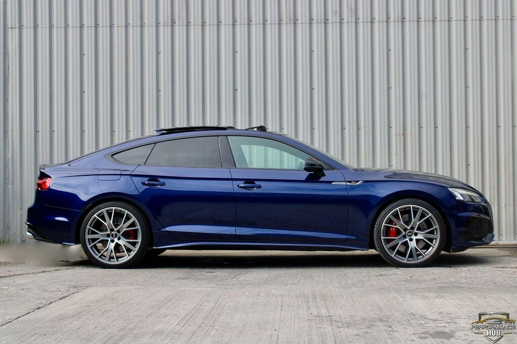 Audi S5 Hatchback 3.0 Tdi V6 Sportback Tiptronic Quattro E X111TAV Blue #3