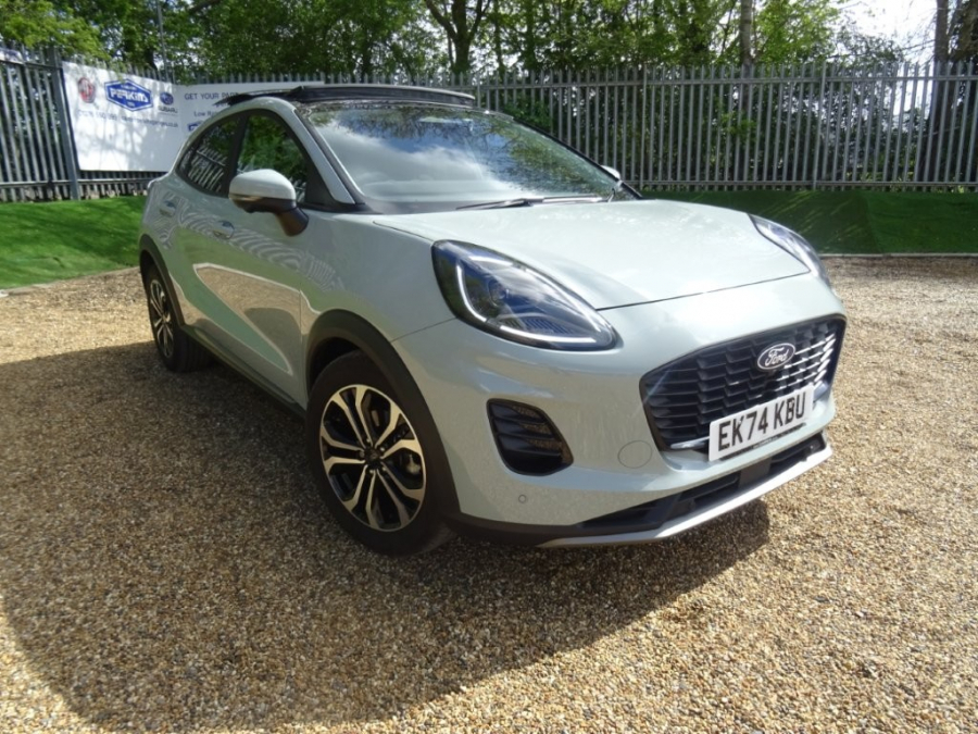 Ford Puma Titanium Mhev Black