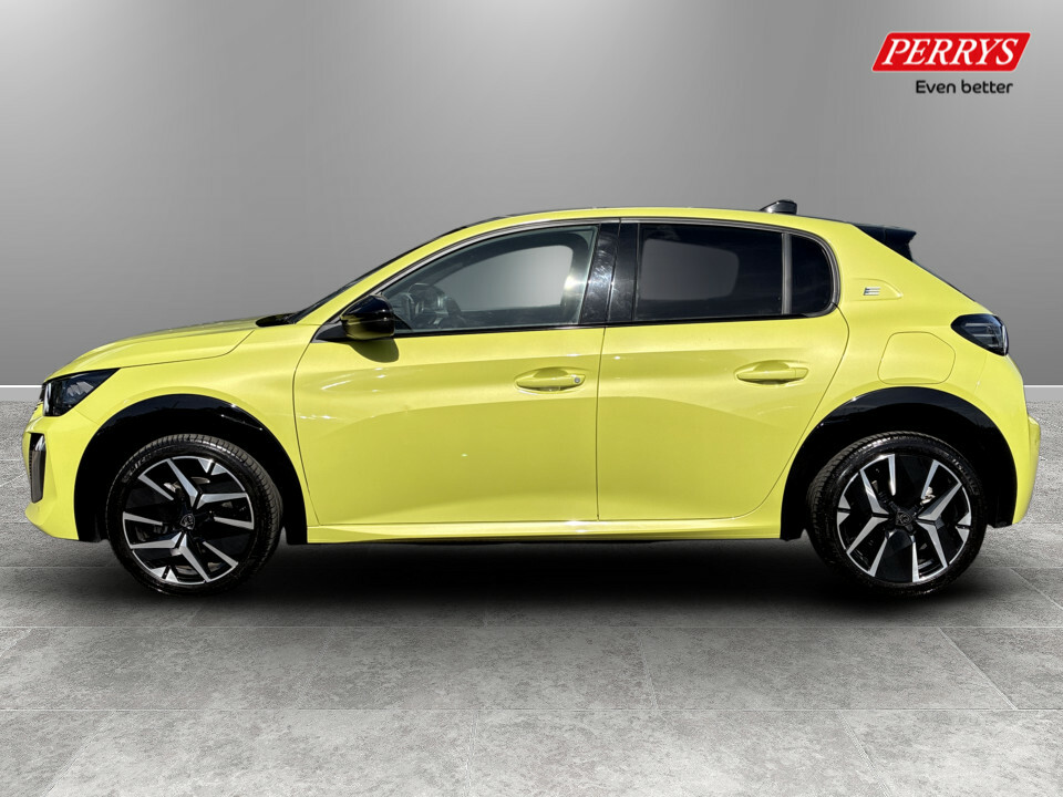 Peugeot e-208 115Kw Gt 51Kwh Yellow #4