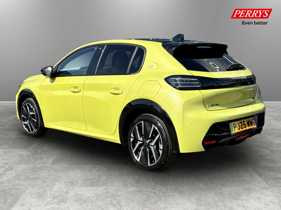 Peugeot e-208 115Kw Gt 51Kwh Yellow #5