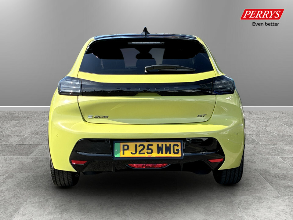 Peugeot e-208 115Kw Gt 51Kwh Yellow #6