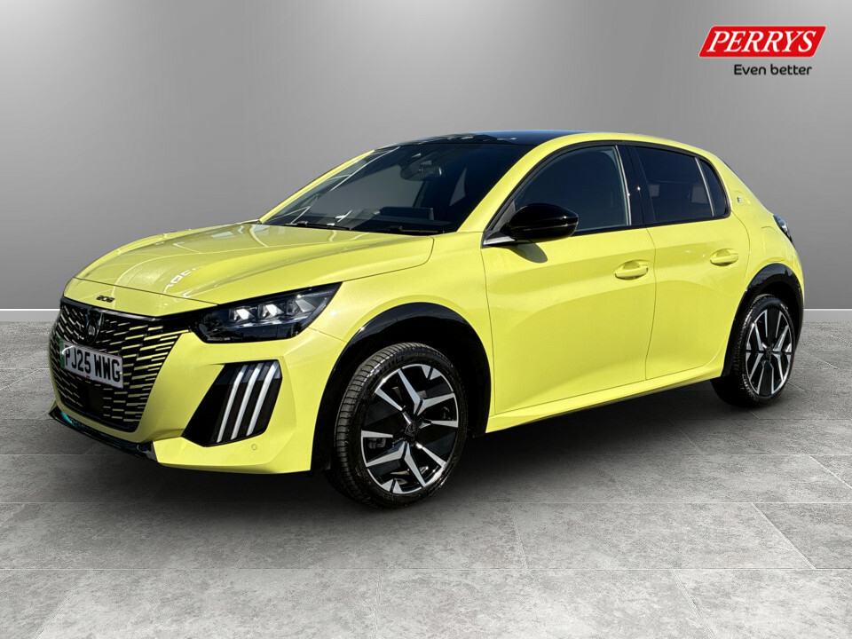 Peugeot e-208 115Kw Gt 51Kwh Yellow #3