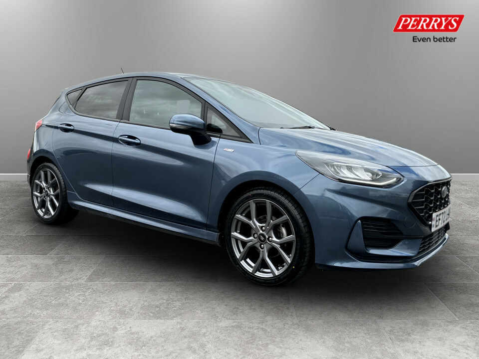 Ford Fiesta Fiesta St-line 1.0L Ecoboost 100Ps Fwd 6-Sp Blue