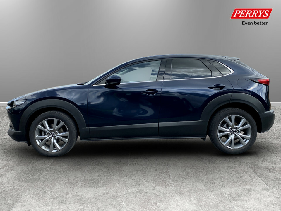 Mazda CX-30 2.5 E-skyactiv G Mhev 140 Exclusive-line LK25MUB Blue #4