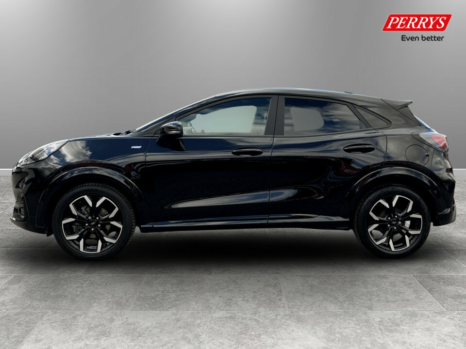 Ford Puma 1.0 Ecoboost Hybrid Mhev St-line X PG73XVU Black #4