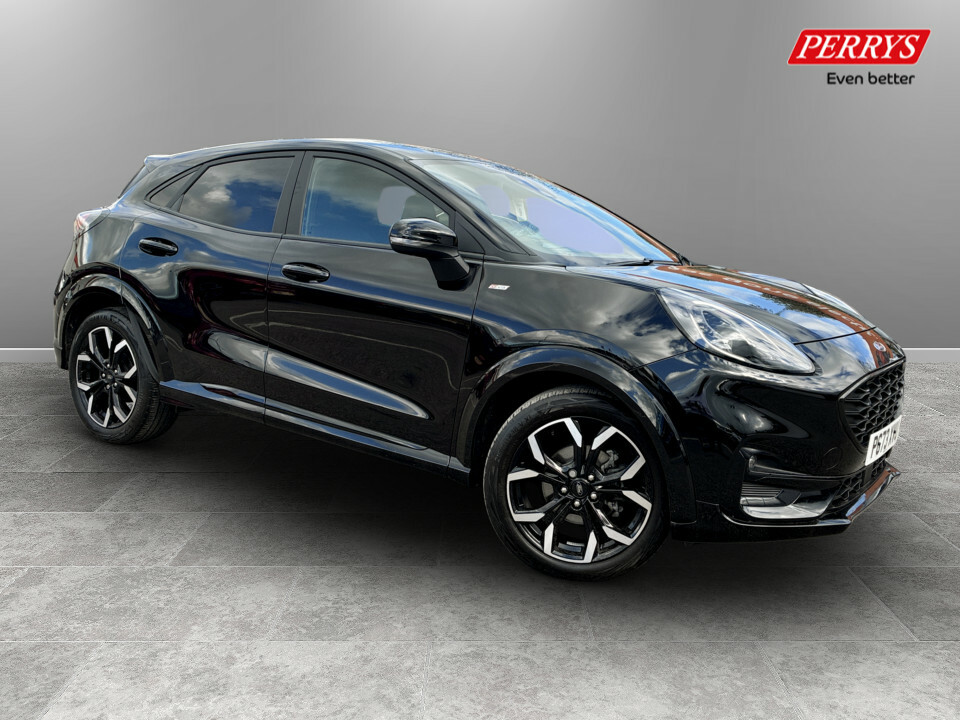 Ford Puma 1.0 Ecoboost Hybrid Mhev St-line X Black