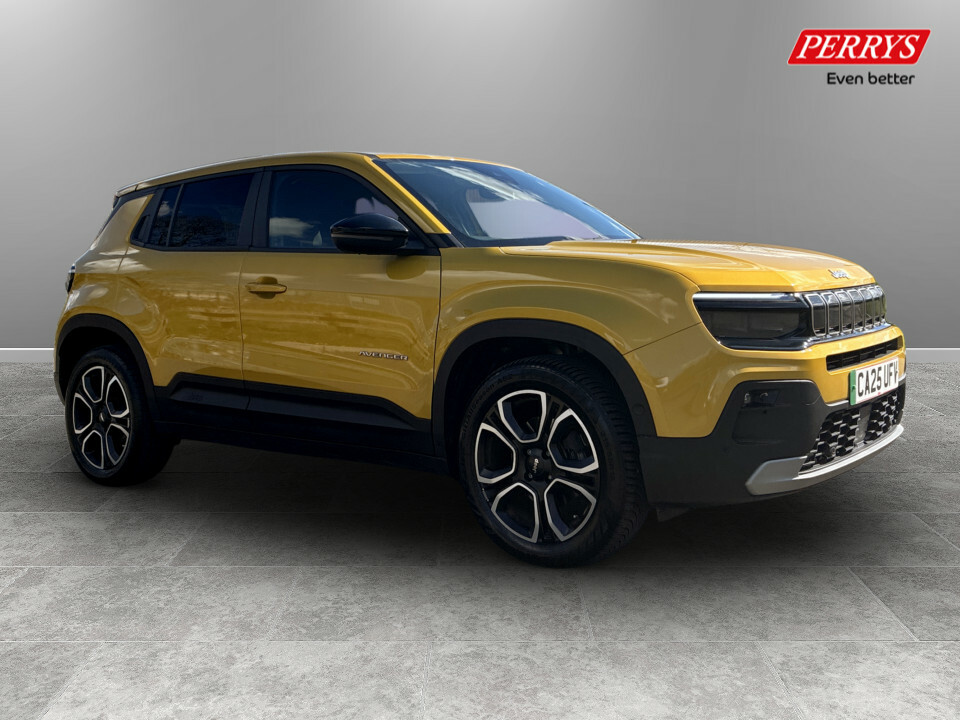 Jeep Avenger 115Kw Summit 54Kwh Yellow