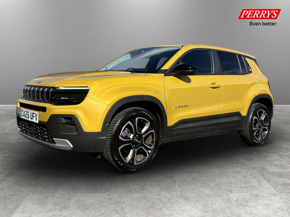 Jeep Avenger 115Kw Summit 54Kwh CA25UFV Yellow #3
