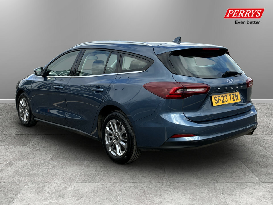 Ford Focus 1.0 Ecoboost Titanium SF23TZN Blue #5