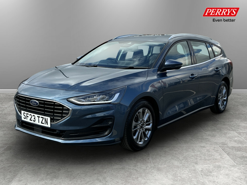 Ford Focus 1.0 Ecoboost Titanium SF23TZN Blue #3