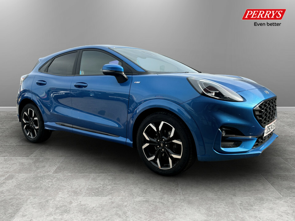 Ford Puma 1.0 Ecoboost Hybrid Mhev St-line X Dct Blue