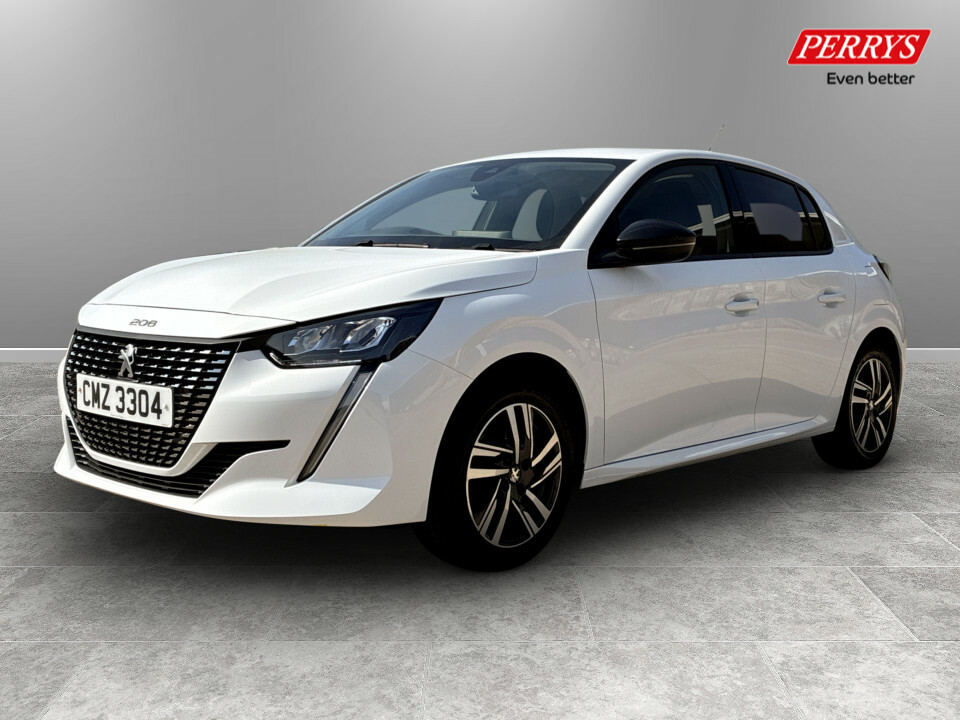 Peugeot 208 1.2 Puretech 100 Allure Premium Eat8 CMZ3304 White #3