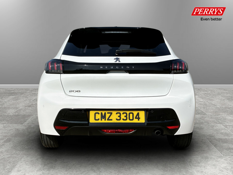 Peugeot 208 1.2 Puretech 100 Allure Premium Eat8 CMZ3304 White #6