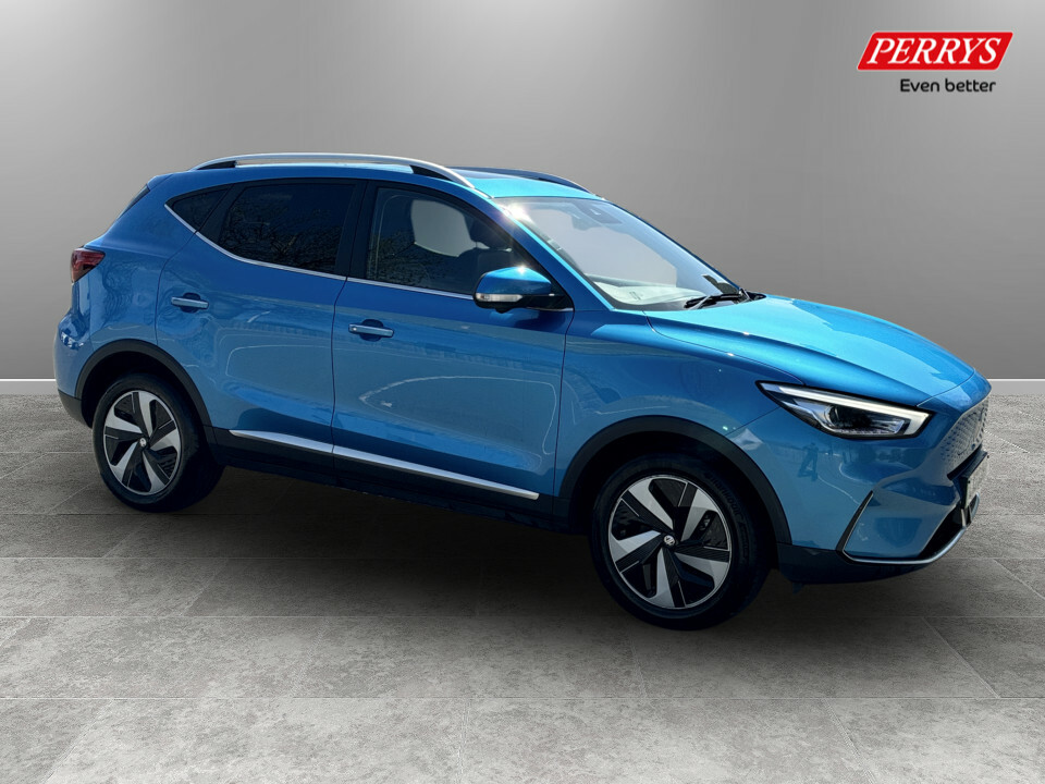 MG ZS 115Kw Trophy Ev Long Range 73Kwh Blue