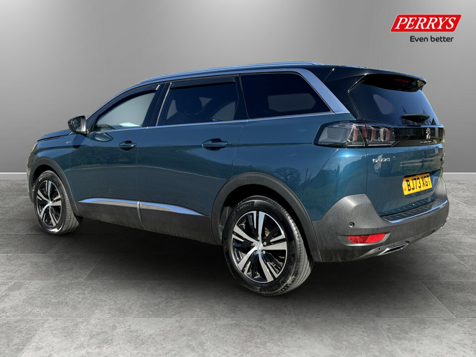 Peugeot 5008 1.5 Bluehdi Gt Eat8 BJ73XGT Blue #5