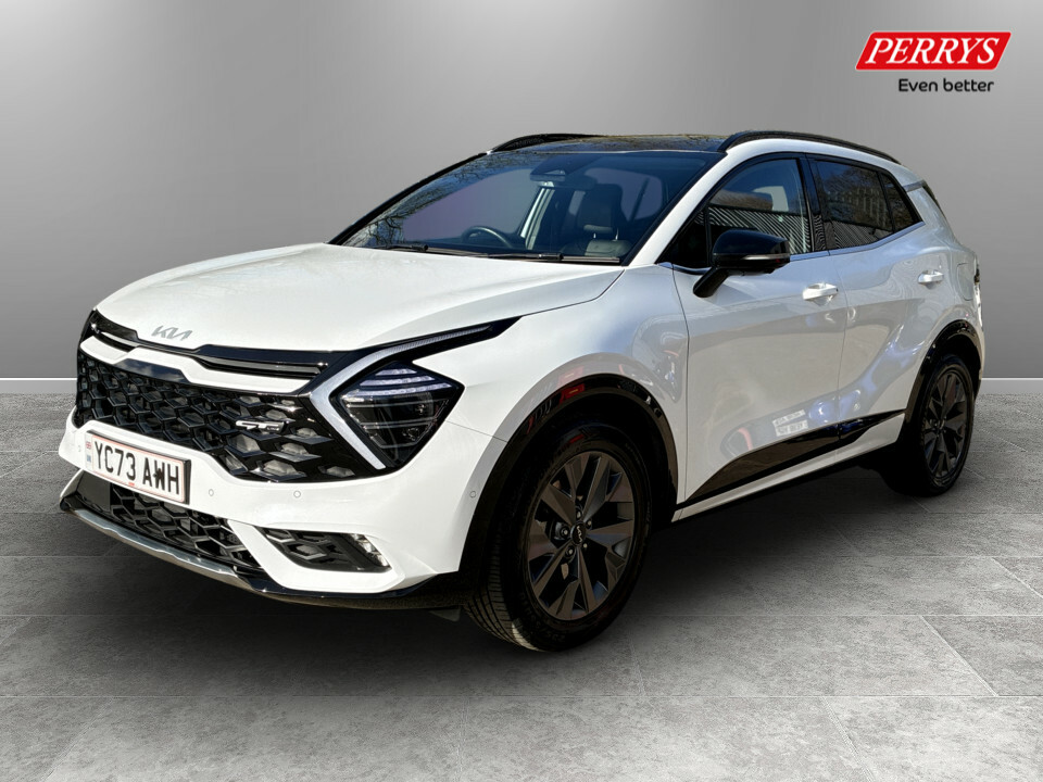 Kia Sportage 1.6T Gdi Hev Gt-line S YC73AWH White #3