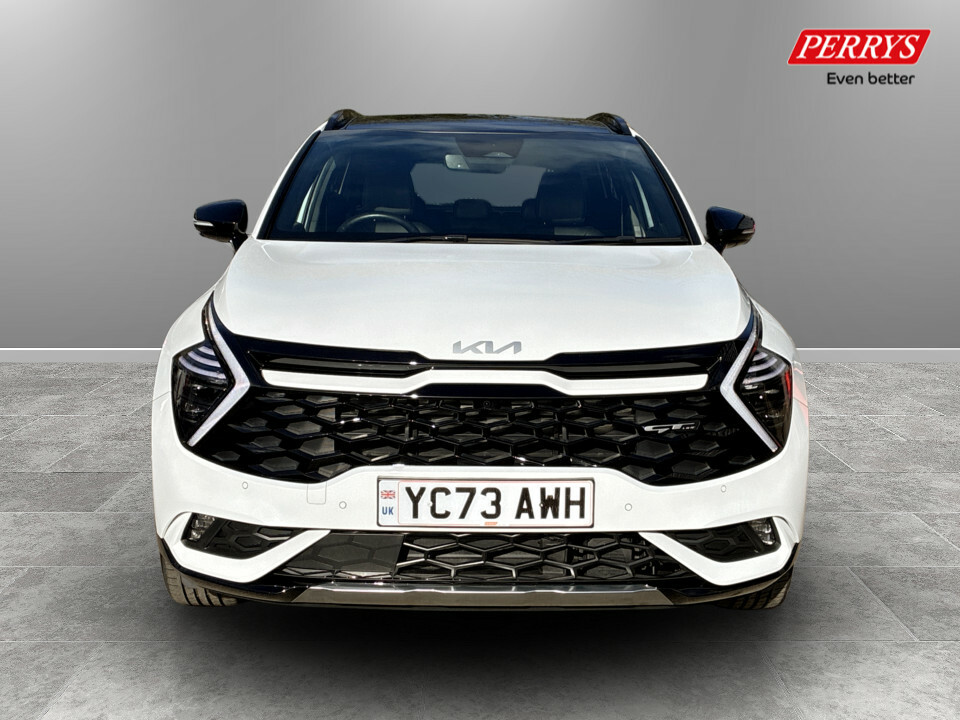 Kia Sportage 1.6T Gdi Hev Gt-line S YC73AWH White #2