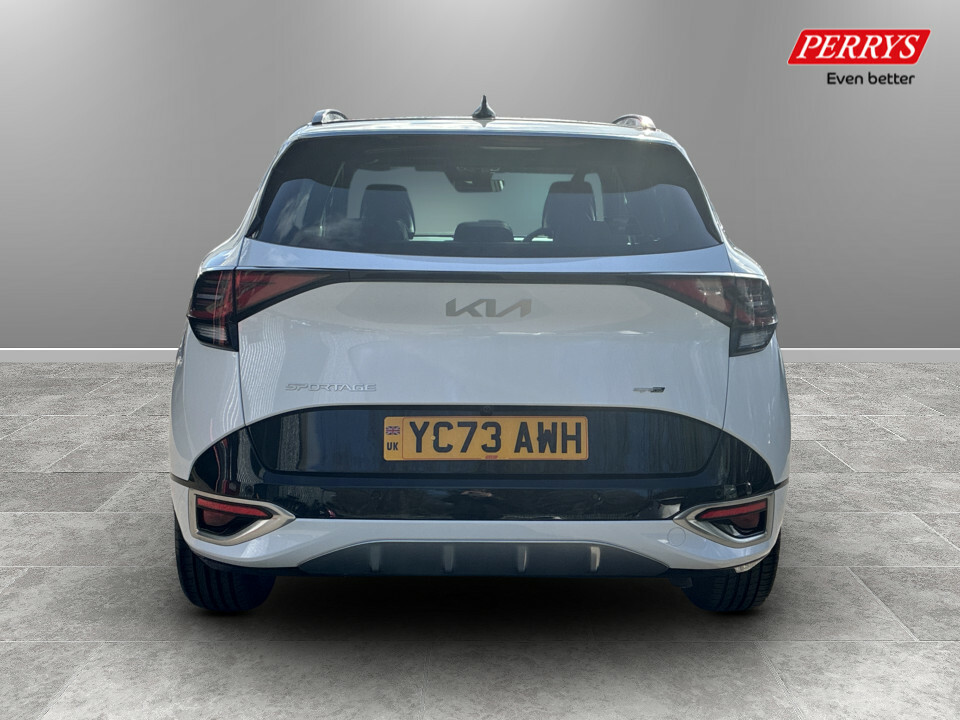 Kia Sportage 1.6T Gdi Hev Gt-line S YC73AWH White #6