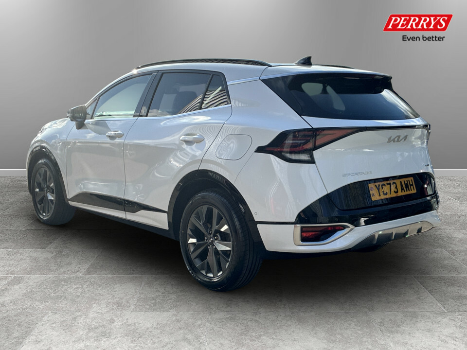 Kia Sportage 1.6T Gdi Hev Gt-line S YC73AWH White #5