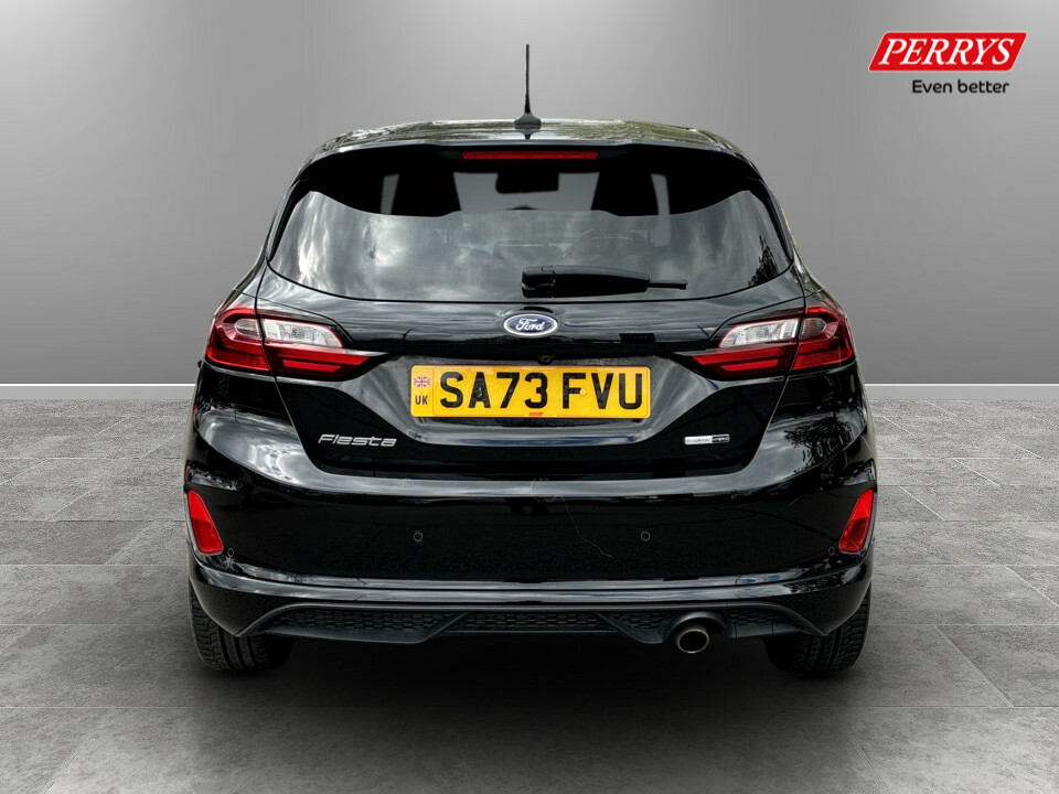 Ford Fiesta Fiesta St-line 1.0L Ecoboost 125Ps Mhev Fwd SA73FVU Black #6