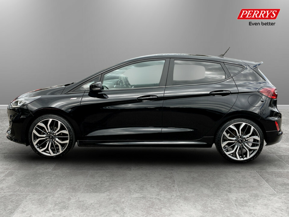 Ford Fiesta Fiesta St-line 1.0L Ecoboost 125Ps Mhev Fwd SA73FVU Black #4