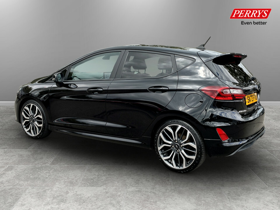 Ford Fiesta Fiesta St-line 1.0L Ecoboost 125Ps Mhev Fwd SA73FVU Black #5