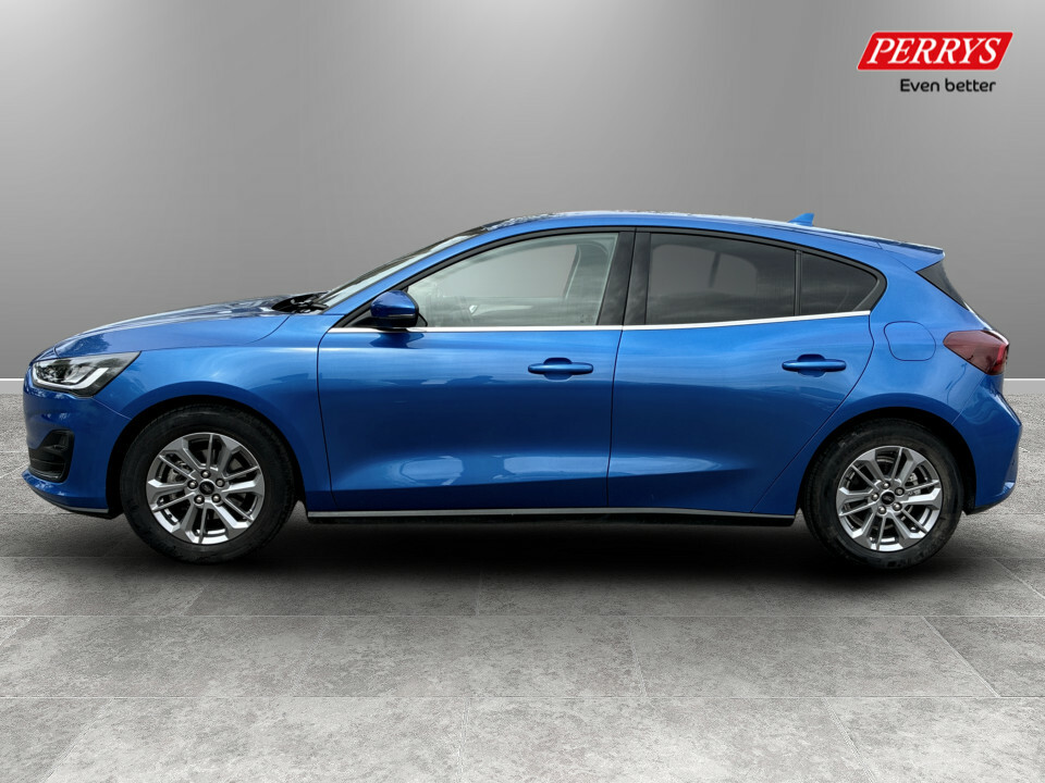 Ford Focus 1.0 Ecoboost Hybrid Mhev Titanium OU24LOH Blue #4