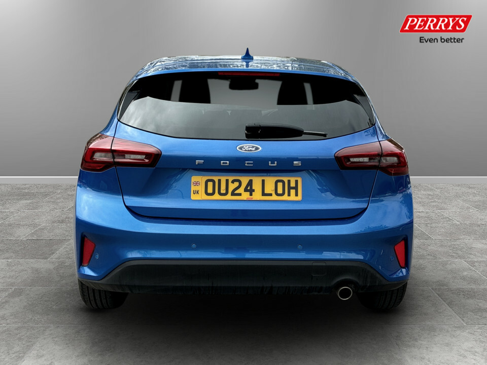 Ford Focus 1.0 Ecoboost Hybrid Mhev Titanium OU24LOH Blue #6