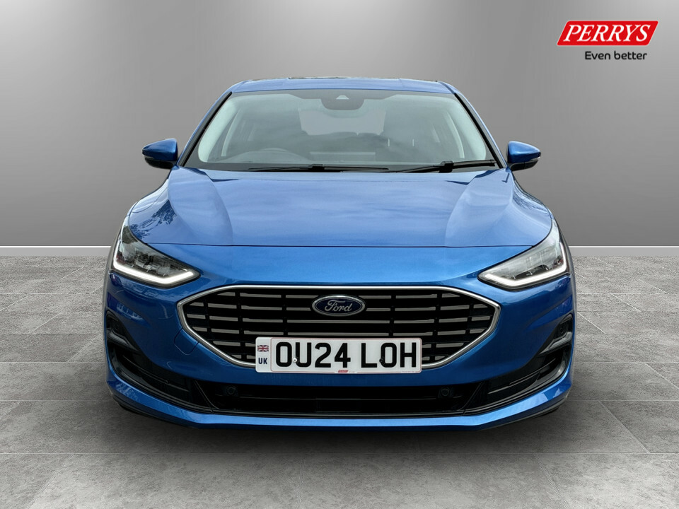Ford Focus 1.0 Ecoboost Hybrid Mhev Titanium OU24LOH Blue #2