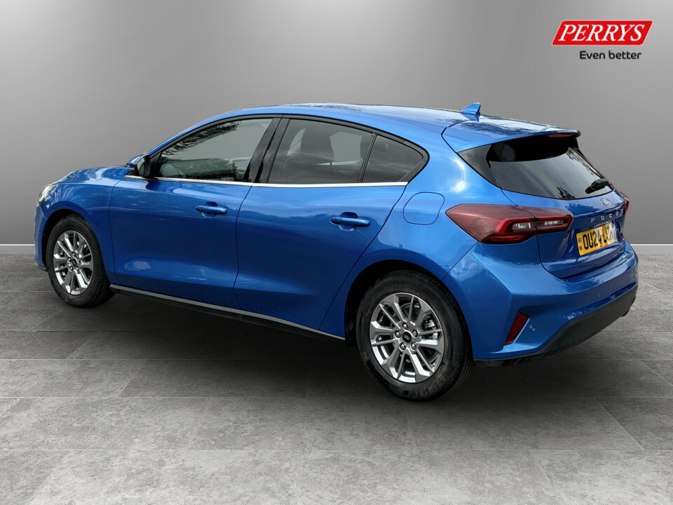 Ford Focus 1.0 Ecoboost Hybrid Mhev Titanium OU24LOH Blue #5