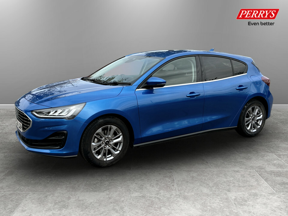 Ford Focus 1.0 Ecoboost Hybrid Mhev Titanium OU24LOH Blue #3