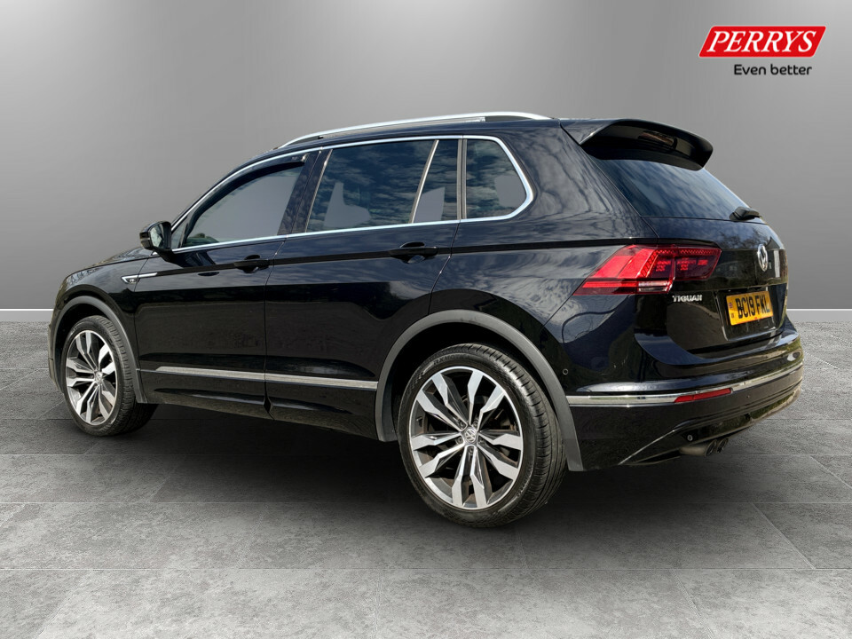 Volkswagen Tiguan 2.0 Tdi 150 4Motion R-line Tech Dsg BC19FKL Black #5