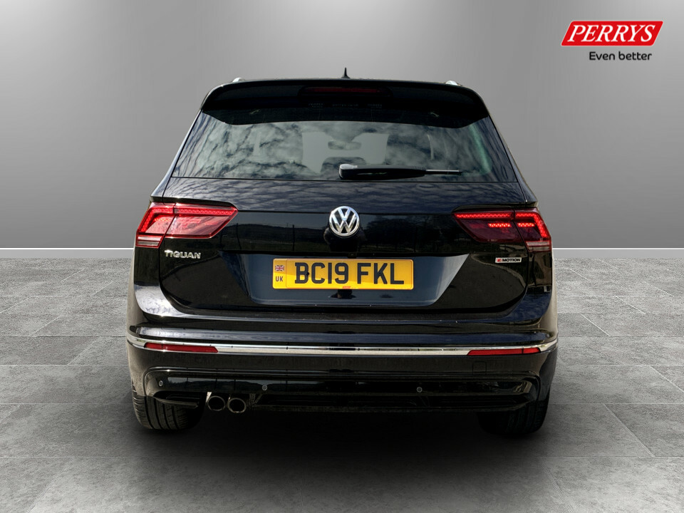 Volkswagen Tiguan 2.0 Tdi 150 4Motion R-line Tech Dsg BC19FKL Black #6