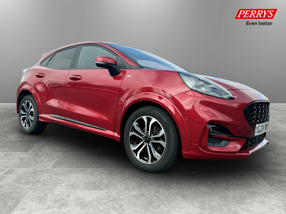 Ford Puma 1.0 Ecoboost Hybrid Mhev St-line Red