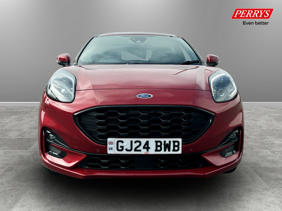 Ford Puma 1.0 Ecoboost Hybrid Mhev St-line GJ24BWB Red #2