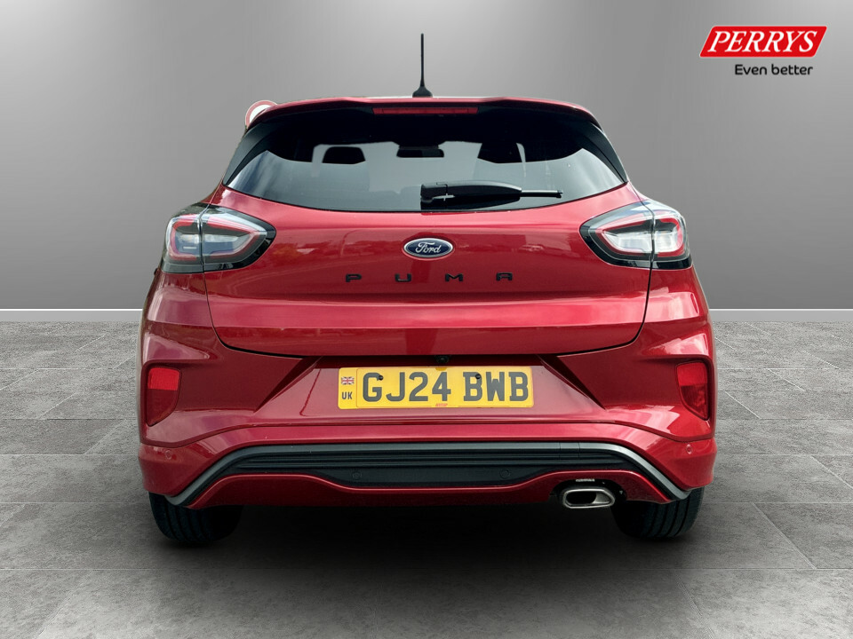 Ford Puma 1.0 Ecoboost Hybrid Mhev St-line GJ24BWB Red #6