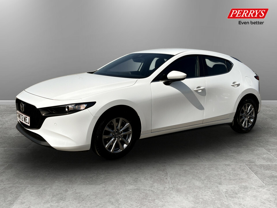 Mazda 3 2.0 E-skyactiv G Mhev Se-l Lux White #3