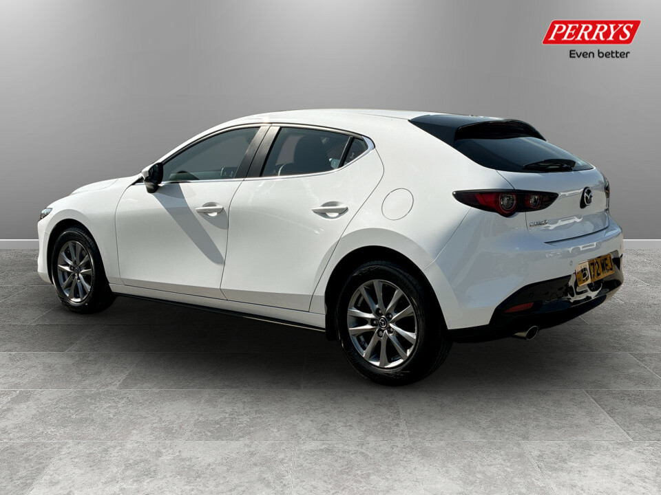 Mazda 3 2.0 E-skyactiv G Mhev Se-l Lux White #5