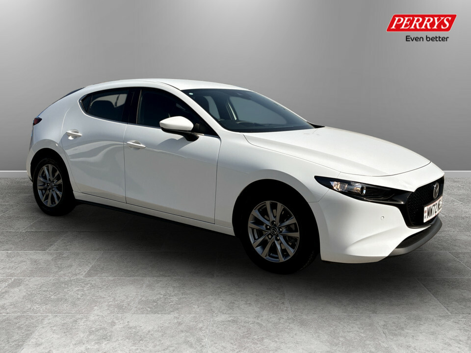 Mazda 3 2.0 E-skyactiv G Mhev Se-l Lux White