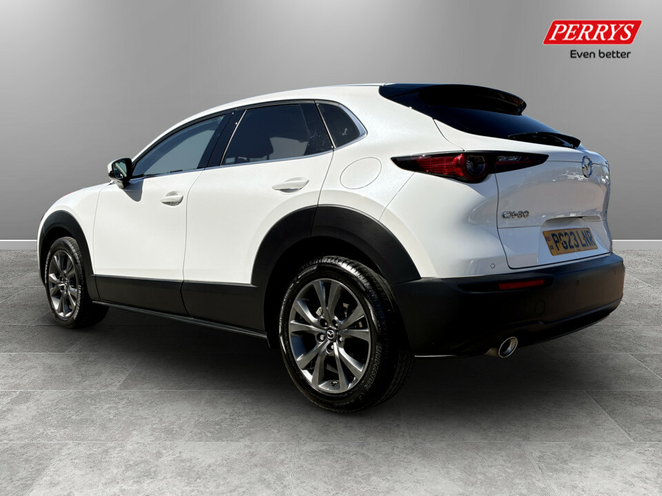 Mazda CX-30 2.0 E-skyactiv X Mhev Sport Lux PG23LNR White #5