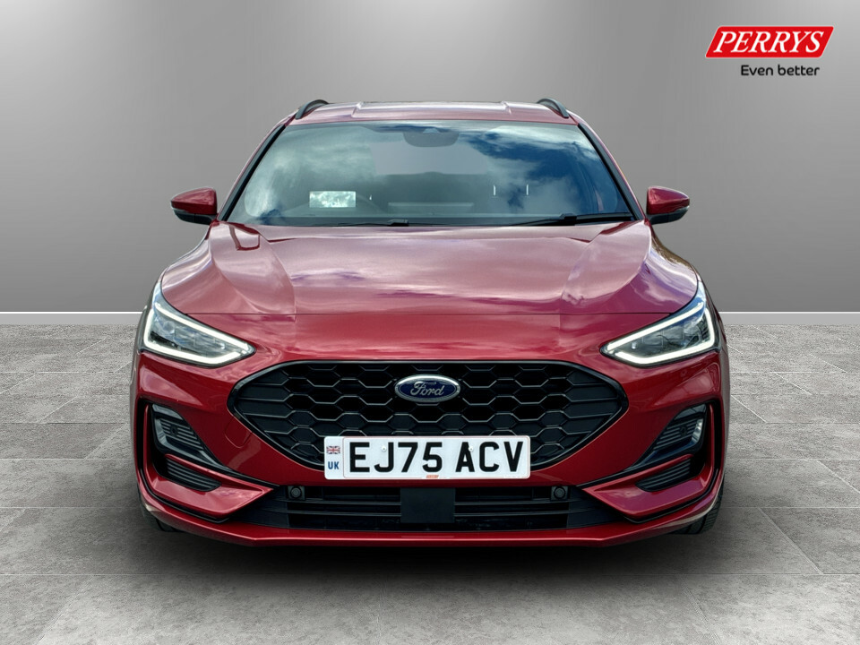 Ford Focus 1.0 Ecoboost Hybrid Mhev 155 St-line X EJ75ACV Red #2