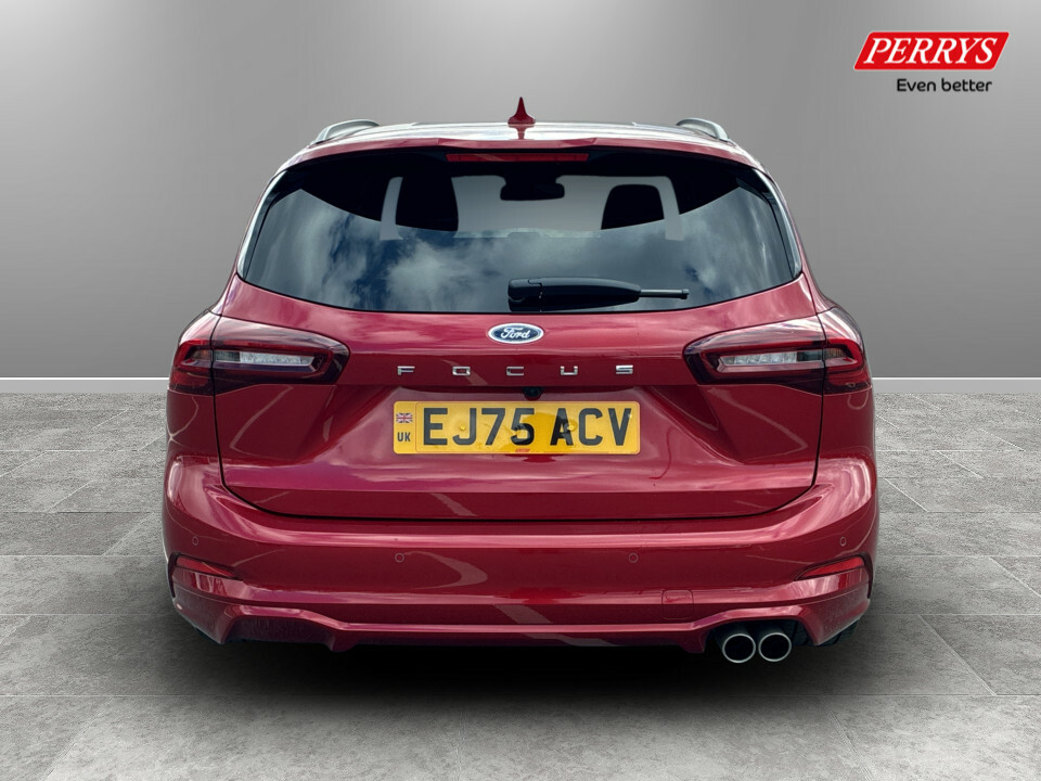 Ford Focus 1.0 Ecoboost Hybrid Mhev 155 St-line X EJ75ACV Red #6