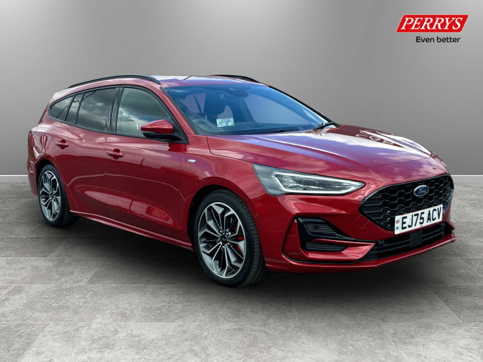 Ford Focus 1.0 Ecoboost Hybrid Mhev 155 St-line X Red